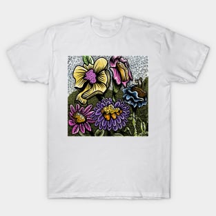 Plant drawing in colour T-Shirt